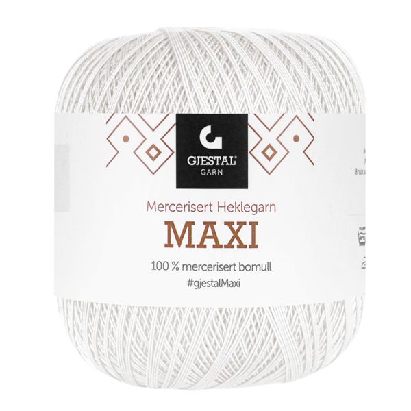 Hovedbilde Gjestal Maxi heklegarn