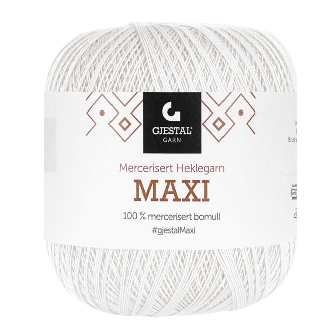 Hovedbilde Gjestal Maxi heklegarn